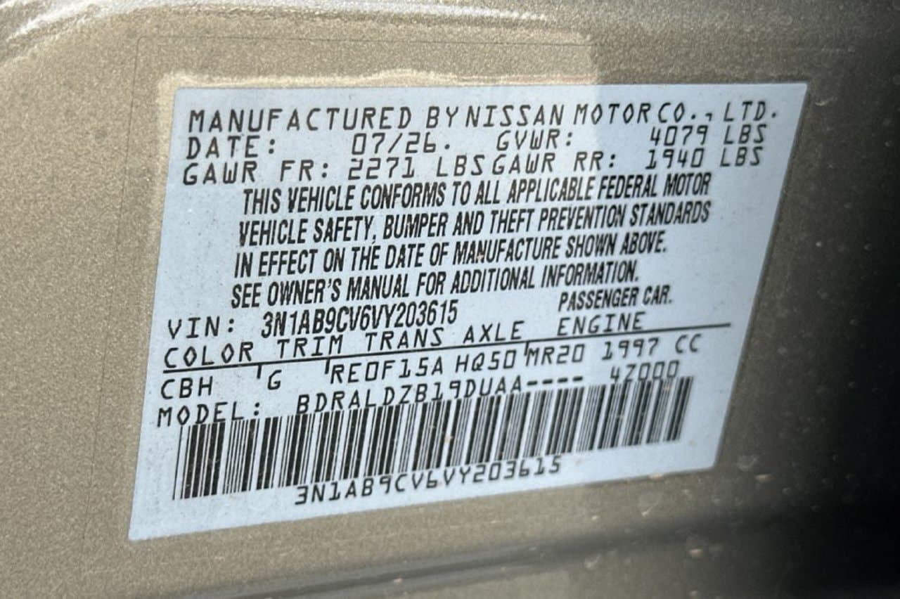 2027 Nissan Sentra SV 23
