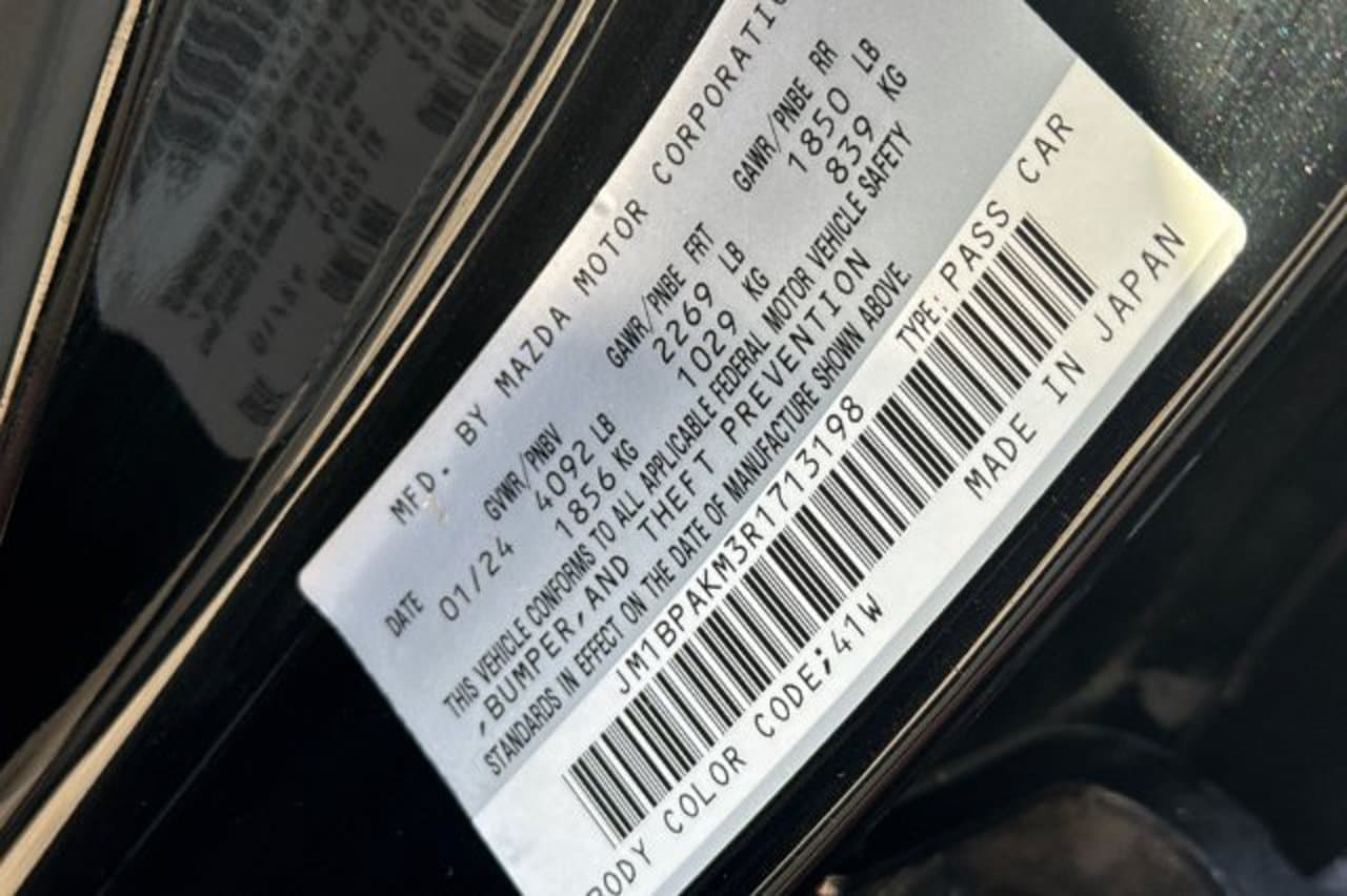 2024 Mazda Mazda3 Hatchback 2.5 S Select Sport 25