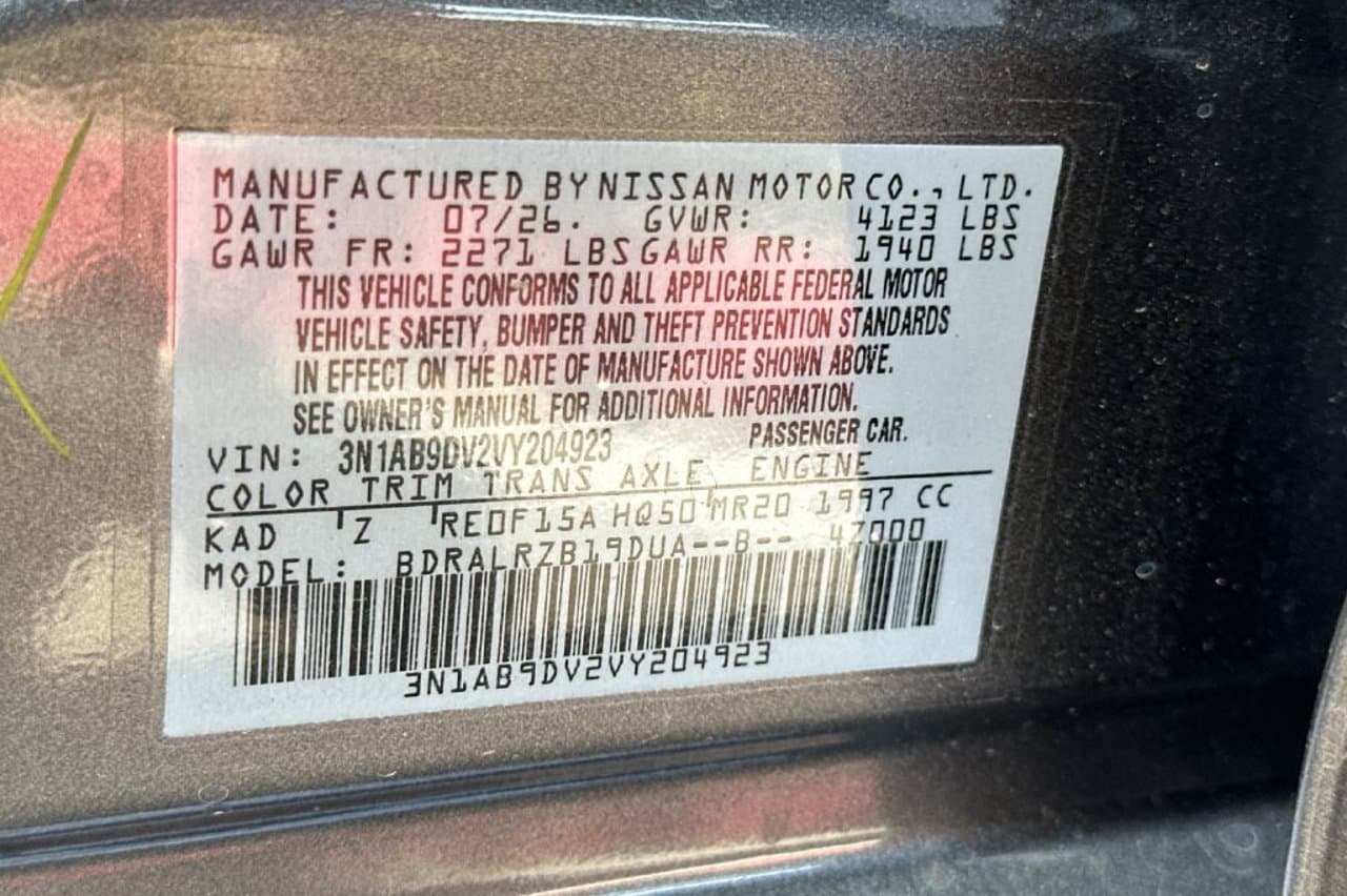 2027 Nissan Sentra SR 23