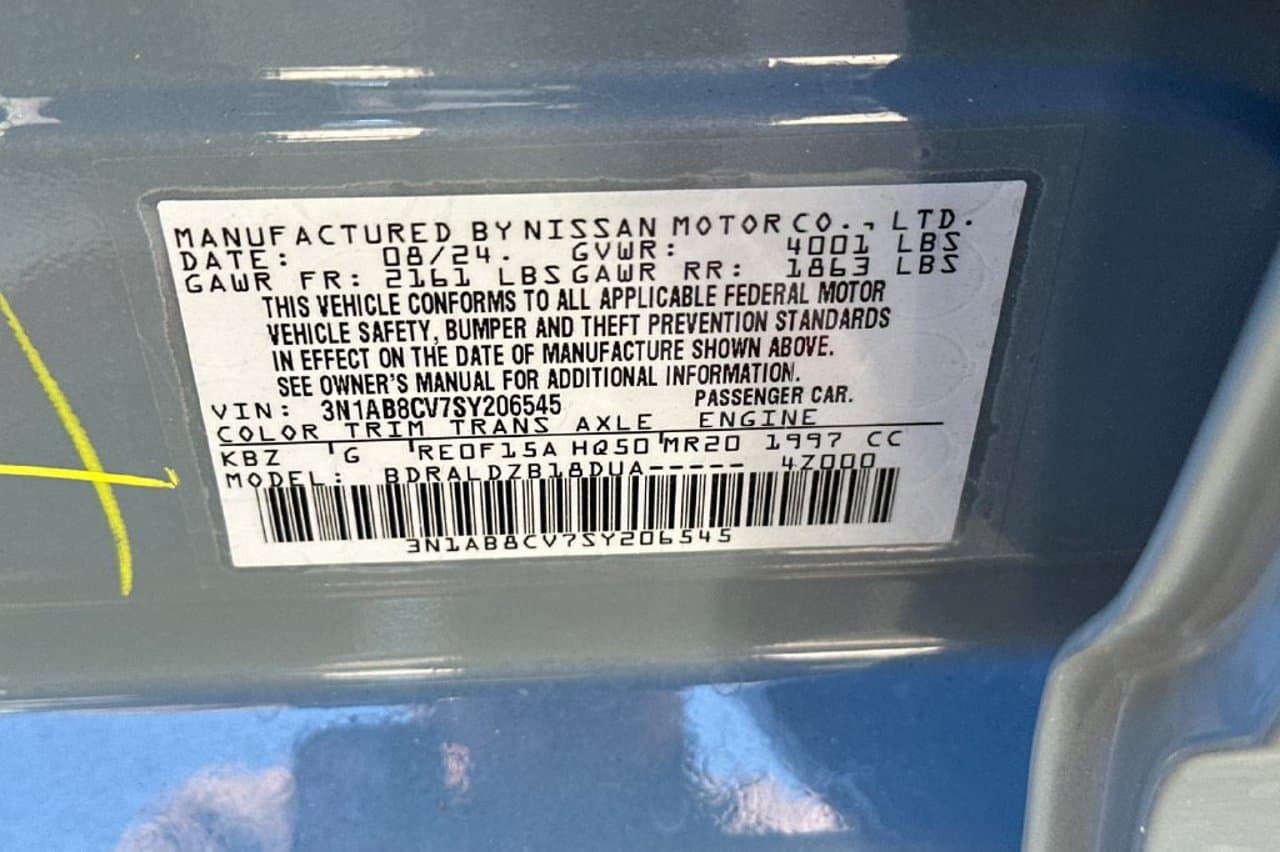 2025 Nissan Sentra SV 23