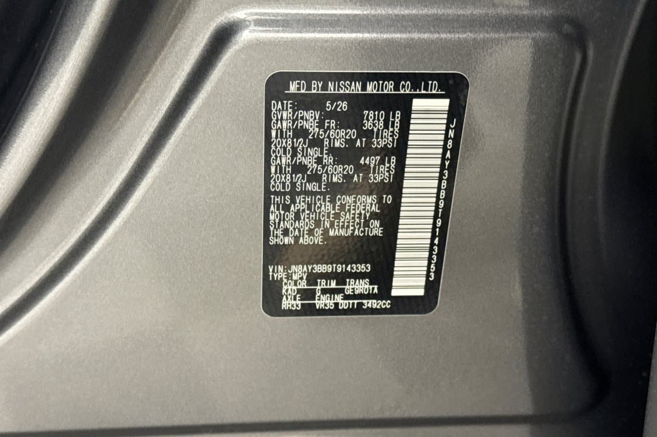 2026 Nissan Armada SL 26