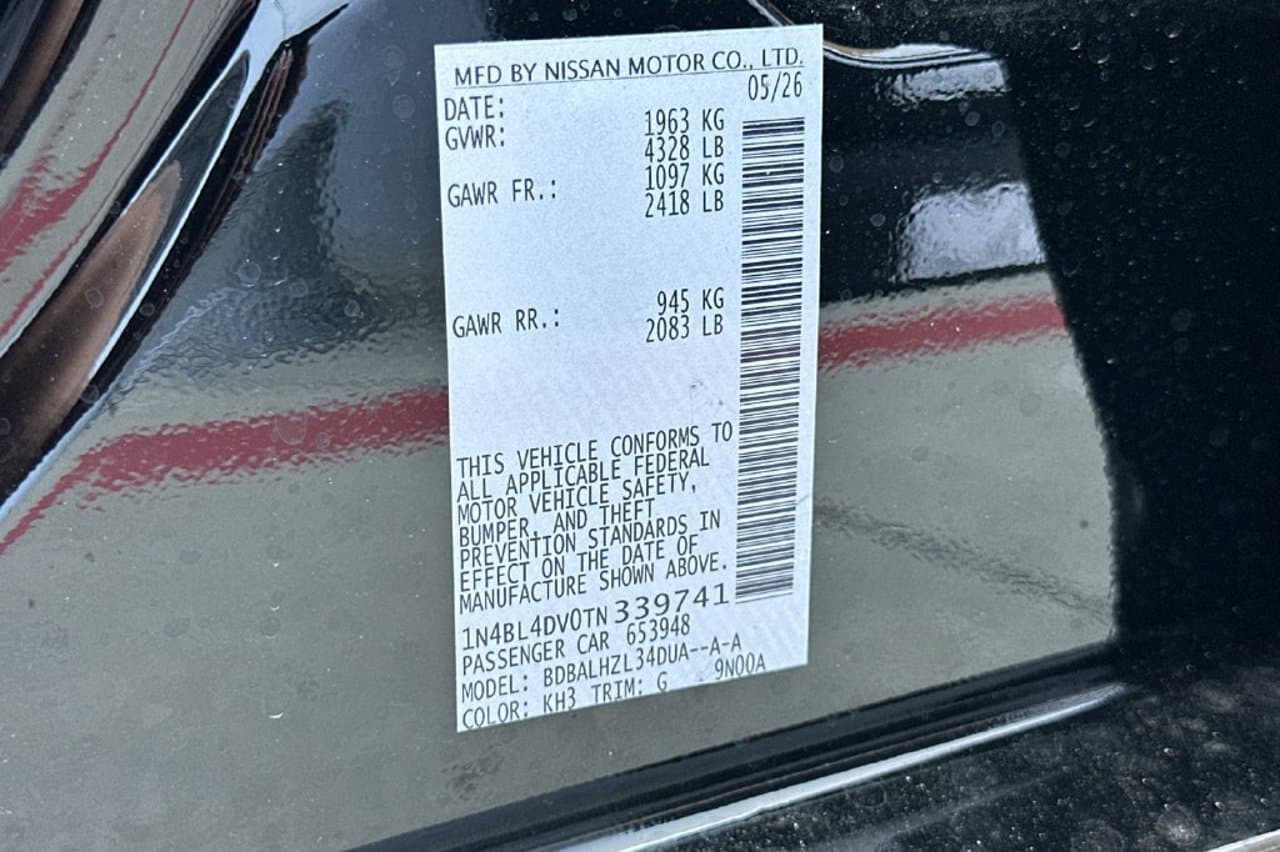 2026 Nissan Altima SV 23